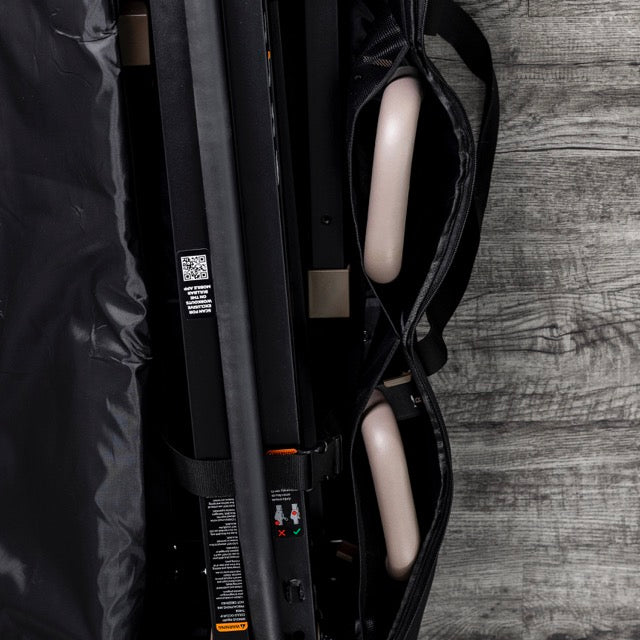 Carry & Storage Bag - Heavy Duty, Water Resistant, 2-Wheel