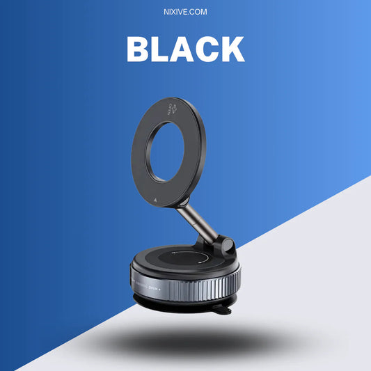 MagGrip Orbit 360 – Magnetic Phone Mount with Wireless Charging & Permanent Lock